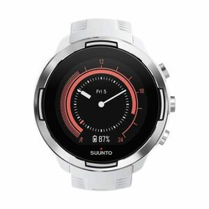 Suunto 9 BARO Sporttester, bílá, velikost