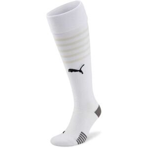 Puma TEAMFINAL SOCKS Pánské fotbalové ponožky, bílá, velikost
