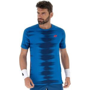 Lotto TECH II D2 TEE Pánské tenisové tričko, modrá, velikost