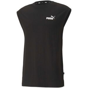 Puma ESSENTIALS SLEEVELESS TANK Pánské triko bez rukávů, černá, velikost