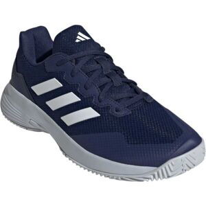 adidas GAMECOURT 2 M Pánské tenisové boty, tmavě modrá, velikost 44 2/3