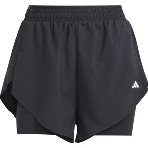 adidas DESIGNED FOR TRAINING 2-IN-1 SHORTS Dámské fitness kraťasy, černá, velikost