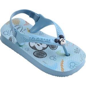 HAVAIANAS BABY DISNEY CLASSICS II Dětské žabky, světle modrá, velikost 24