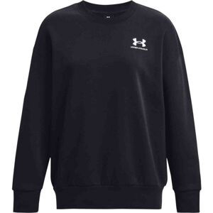 Under Armour ESSENTIAL FLC OS CREW Dámská mikina, černá, velikost