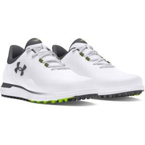 Under Armour DRIVE FADE Pánské golfové boty, bílá, velikost 45