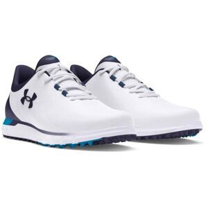 Under Armour DRIVE FADE Pánské golfové boty, bílá, velikost 44