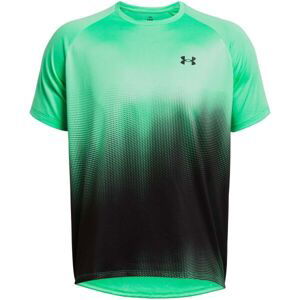 Under Armour TECH FADE Pánské tričko, zelená, velikost