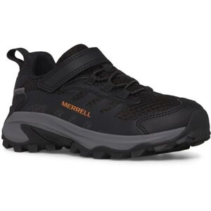 Merrell MOAB SPEED 2 LOW A/C WTRPF Dětské outdoorové boty, černá, velikost 36