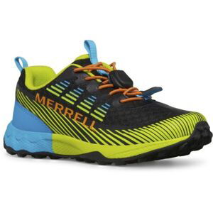 Merrell AGILITY PEAK Dětské outdoorové boty, černá, velikost 33