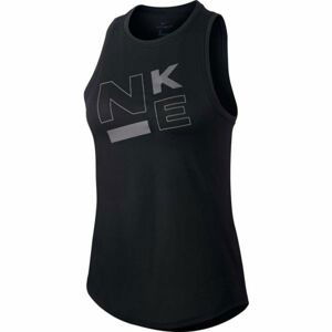 Nike DRY TANK LEG HI-NECK JDI Dámské tílko, černá, velikost XS