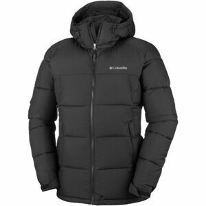 Columbia PIKE LAKE HOODED JACKET Pánská zimní bunda, černá, velikost M