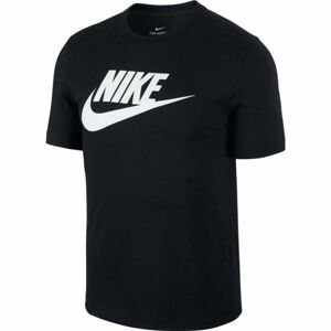 Nike SPORTSWEAR TEE ICON FUTURA Pánské triko, černá, velikost XL