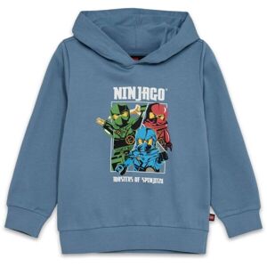 LEGO® kidswear LWSCOUT 600 Chlapecká mikina, světle modrá, velikost