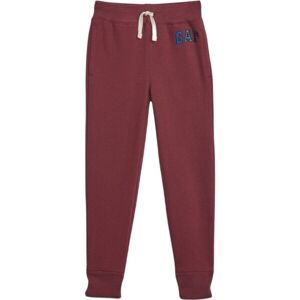 GAP V-FALL FASH LOGO Chlapecké tepláky, vínová, velikost