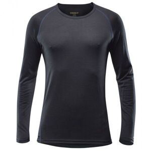 Devold BREEZE MAN SHIRT Pánské termo triko, černá, velikost
