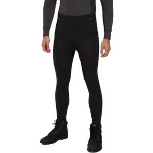 KILPI MAVORA BOTTOM Pánské termoprádlo z merino vlny, černá, velikost XXXL