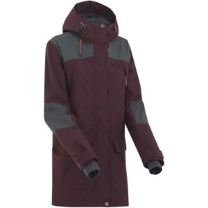 KARI TRAA SOLSTAD Dámská parka, vínová, velikost