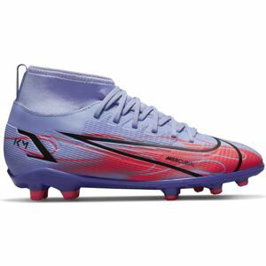 Nike JR MERCURIAL SUPERFLY 8 CLUB KM FG/MG Dětské kopačky, fialová, velikost 36