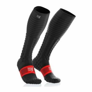 Compressport FULL SOCKS RACE Kompresní podkolenky, černá, velikost T1