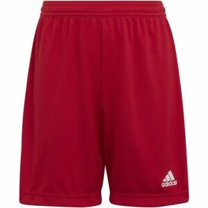 adidas ENTRADA 22 SHORTS Juniorské fotbalové šortky, červená, veľkosť 128