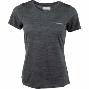 Columbia ALPINE CHILL ZERO SHORT SLEEVE TEE Dámské funkční tričko, černá, velikost