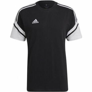 adidas CON22 TEE Pánské tričko, černá, velikost XL