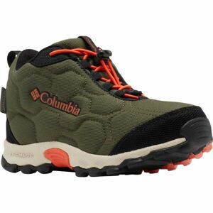 Columbia CHILDREN FIRECAMP MID SLEDDER WP Dětské trekingové boty, khaki, velikost 28