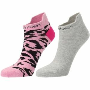 Calvin Klein SNEAKER 2P Dámské ponožky, šedá, velikost UNI