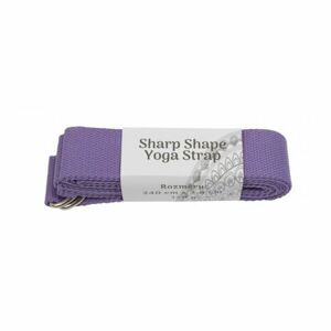 SHARP SHAPE YOGA STRAP Jóga páska, fialová, veľkosť UNI