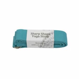 SHARP SHAPE YOGA STRAP Jóga páska, modrá, veľkosť UNI