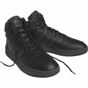 adidas HOOPS 3.0 MID WTR Pánské zimní boty, černá, veľkosť 41 1/3