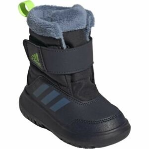 adidas WINTERPLAY I Dětské zimní boty, tmavě modrá, veľkosť 21