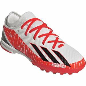 adidas X SPEEDPORTAL MESSI.3 TF J Dětské turfy, bílá, velikost 35