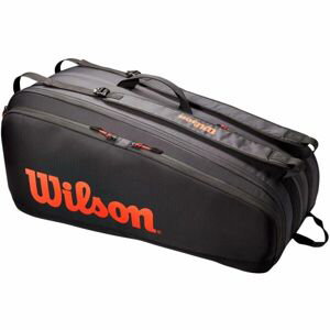 Wilson TOUR 12 PK Tenisová taška, černá, velikost