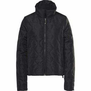 Reebok OW TW+GR PADDED JACKET Dámská prošívaná bunda, černá, velikost