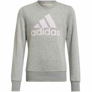 adidas BL SWT Dívčí mikina, šedá, velikost 140