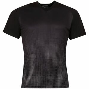Kensis PELIE SNR Pánské sportovní triko, černá, velikost XXL