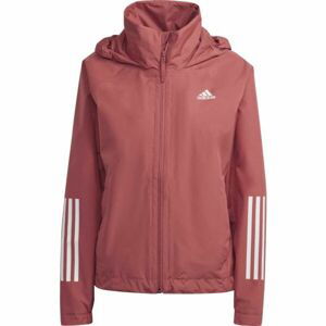 adidas BSC 3S R.R. J Dámská outdoorová bunda, červená, velikost M