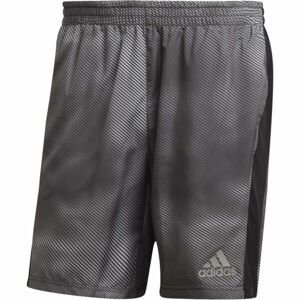adidas OTR CB SHORT Pánské běžecké šortky, tmavě šedá, velikost S