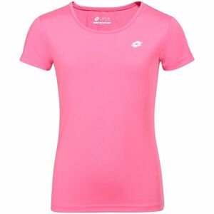 Lotto VIVI TEE Dívčí sportovní tričko, růžová, veľkosť 128-134