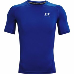 Under Armour HG ARMOUR COMP SS Pánské triko, modrá, velikost M