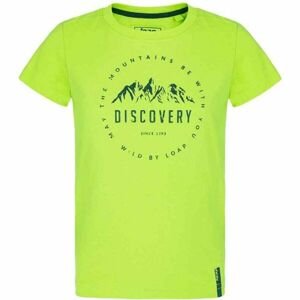 Loap BOOFIL Chlapecké triko, zelená, velikost 146-152