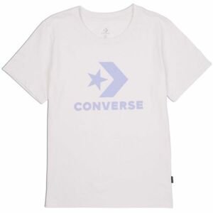 Converse STAR CHEVRON TEE Dámské tričko, bílá, velikost L