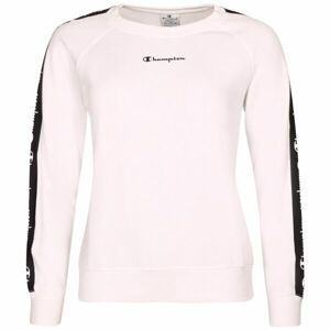 Champion CREWNECK SWEATSHIRT Dámská mikina, bílá, veľkosť L