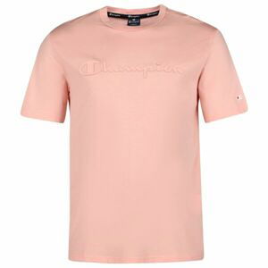 Champion CREWNECK T-SHIRT Pánské tričko, růžová, velikost XXL