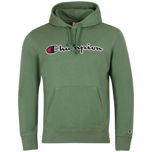 Champion HOODED SWEATSHIRT Pánská mikina, zelená, velikost M