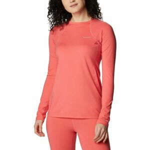 Columbia MIDWEIGHT STRETCH LONG SLEEVE TOP Dámské funkční tričko, lososová, velikost L