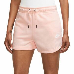 Nike SPORTSWEAR ESSENTIAL Dámské sportovní šortky, růžová, velikost S