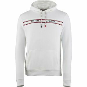 Tommy Hilfiger CLASSIC-HWK OH HOODIE Pánská mikina, bílá, veľkosť L