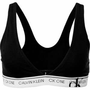 Calvin Klein FADED GLORY-UNLINED TRIANGLE Dámská podprsenka, černá, velikost XS